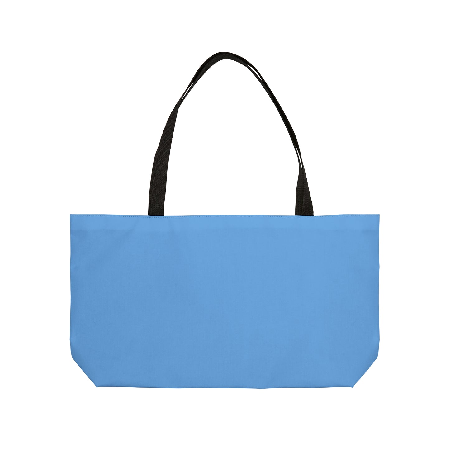 Blue Weekender Tote Bag, Happiness Tote Bag