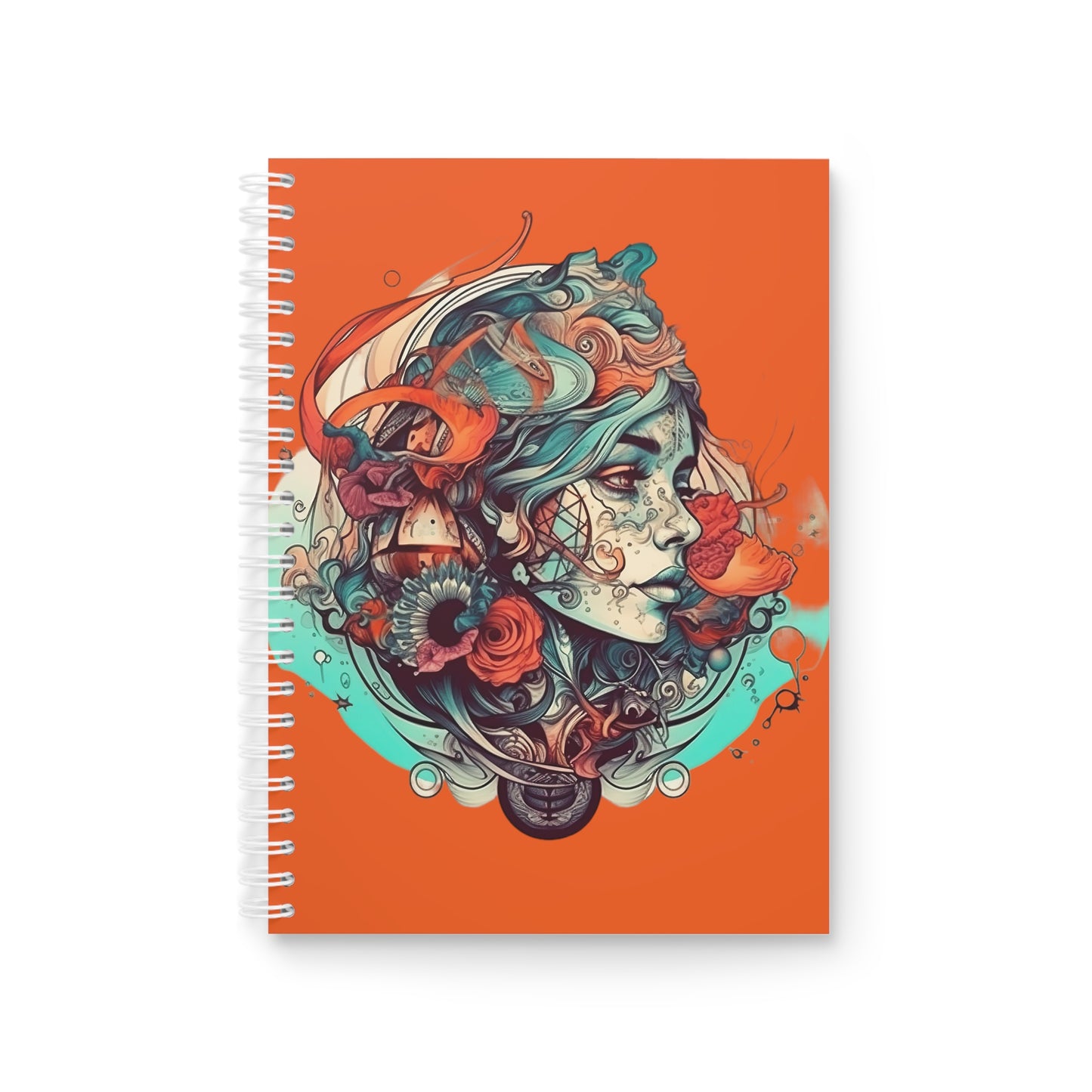 Carnelian Lady Theme Inspired  Spiral Notebook