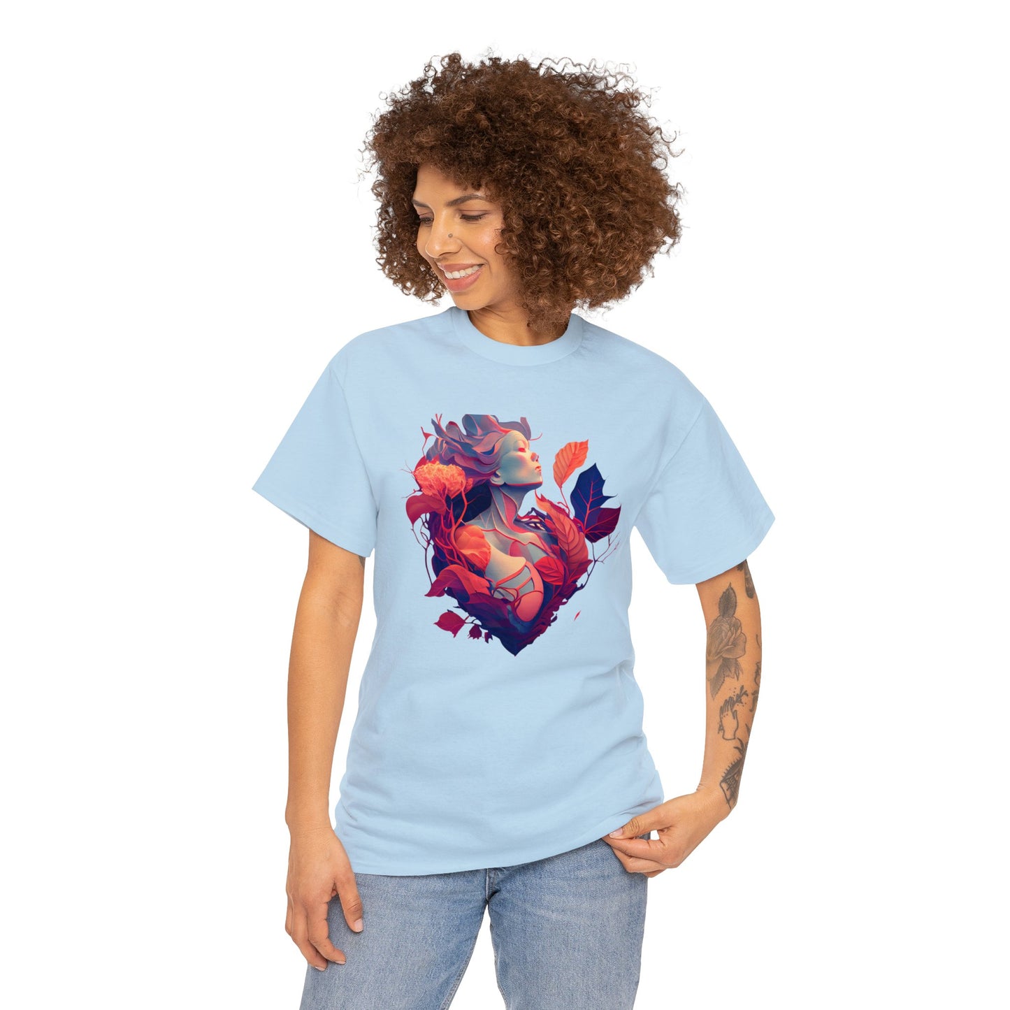 Lady of Hearts Unisex Heavy Cotton T-Shirt