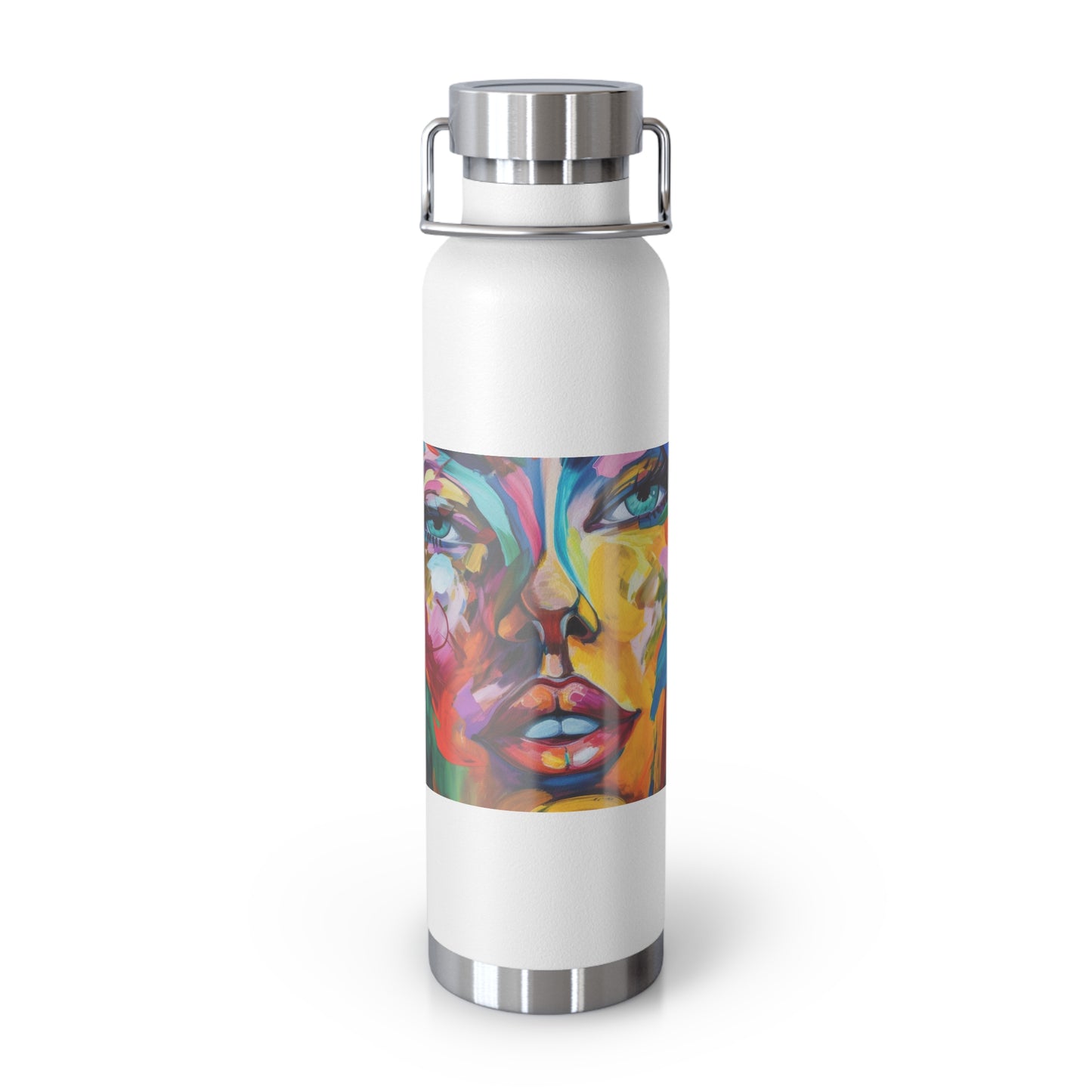 Printed Lady Copper Vacuum Insulated Bottle, 22oz