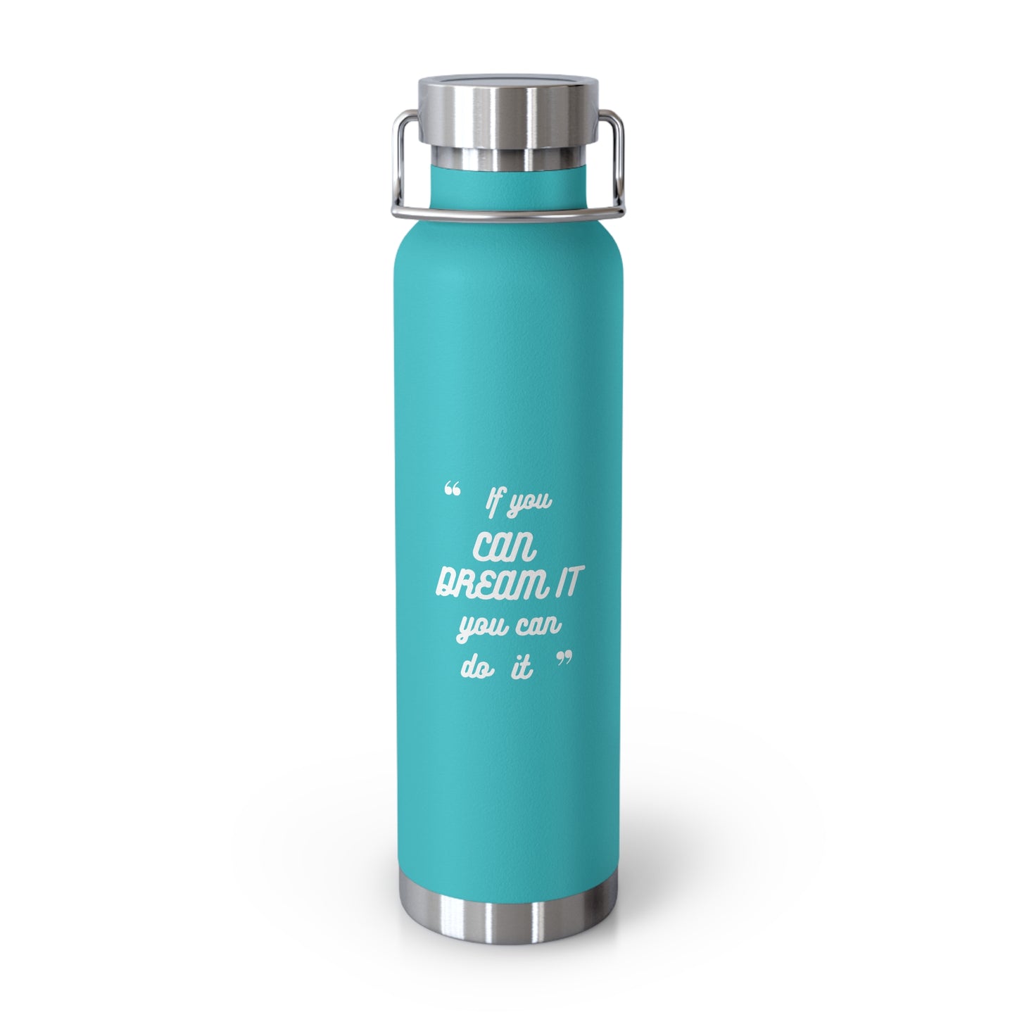 Inspirational Copper Vacuum Insulated Bottle, 22oz