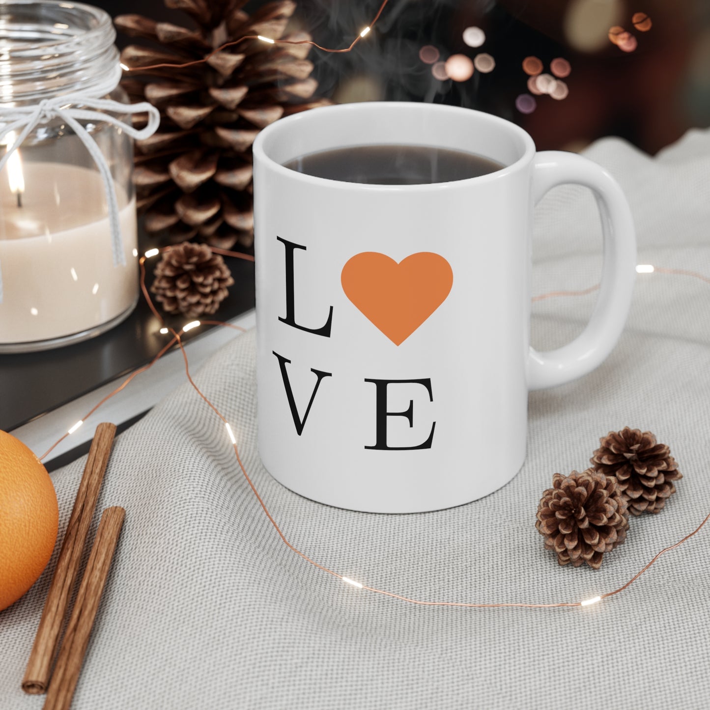 The Love Mug in Carnelian