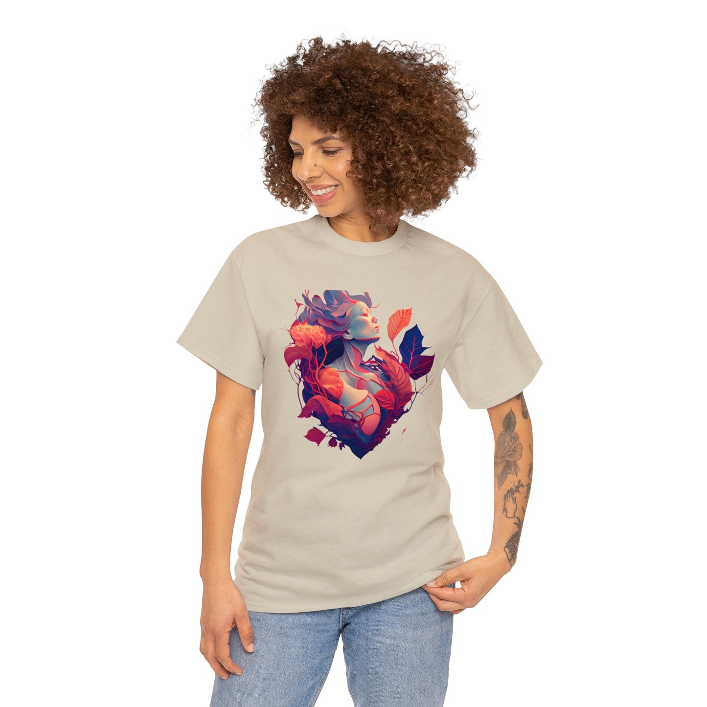 Lady of Hearts Unisex Heavy Cotton T-Shirt