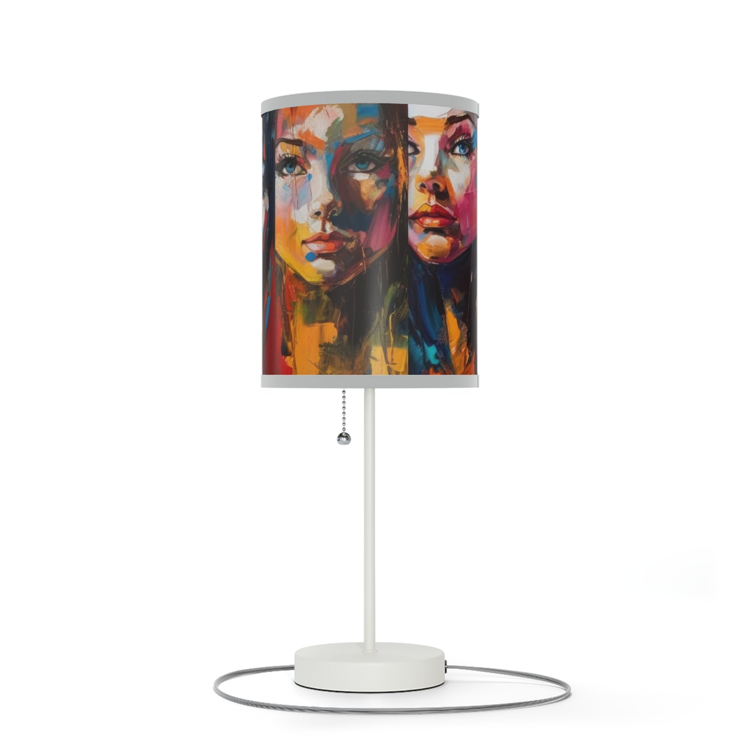 Five Brave Women  Colourful Lamp on a Stand, US|CA plug