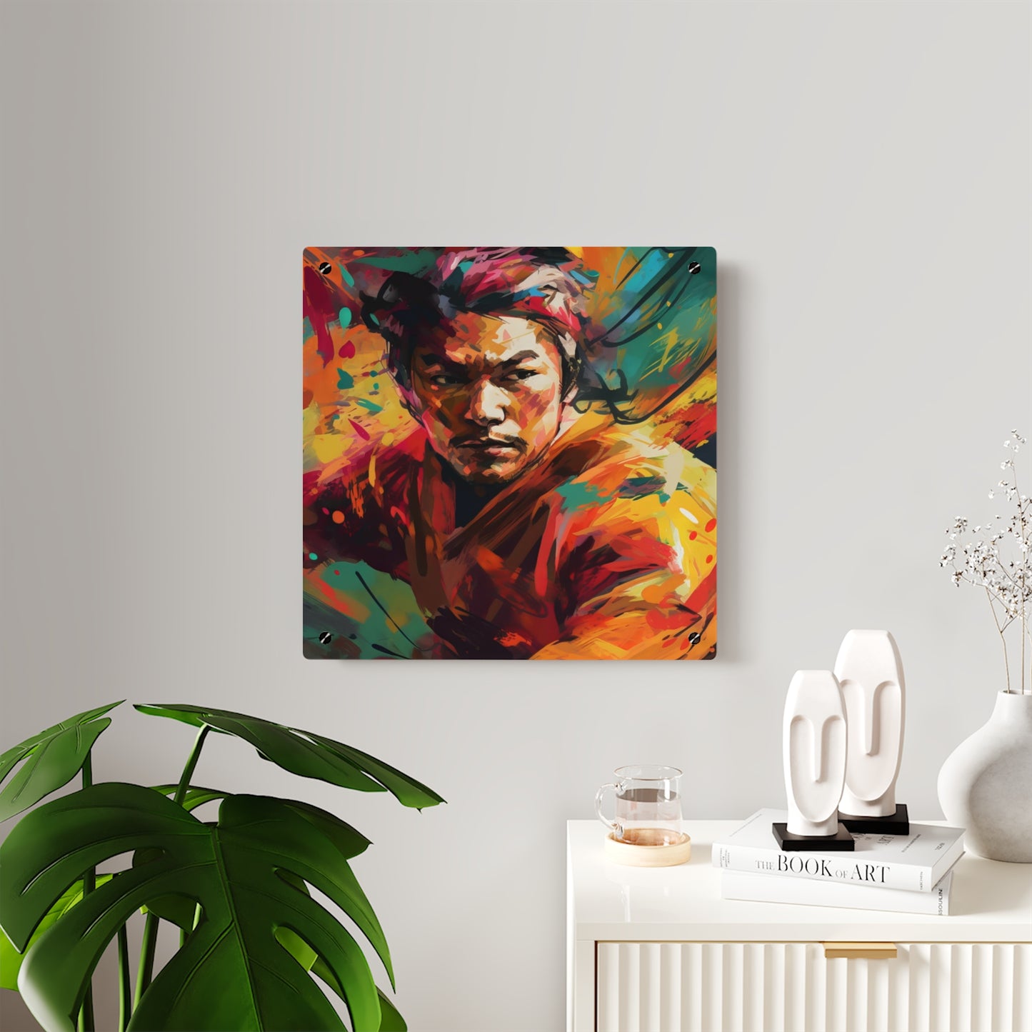 Man of Asia Acrylic Wall Art Panels