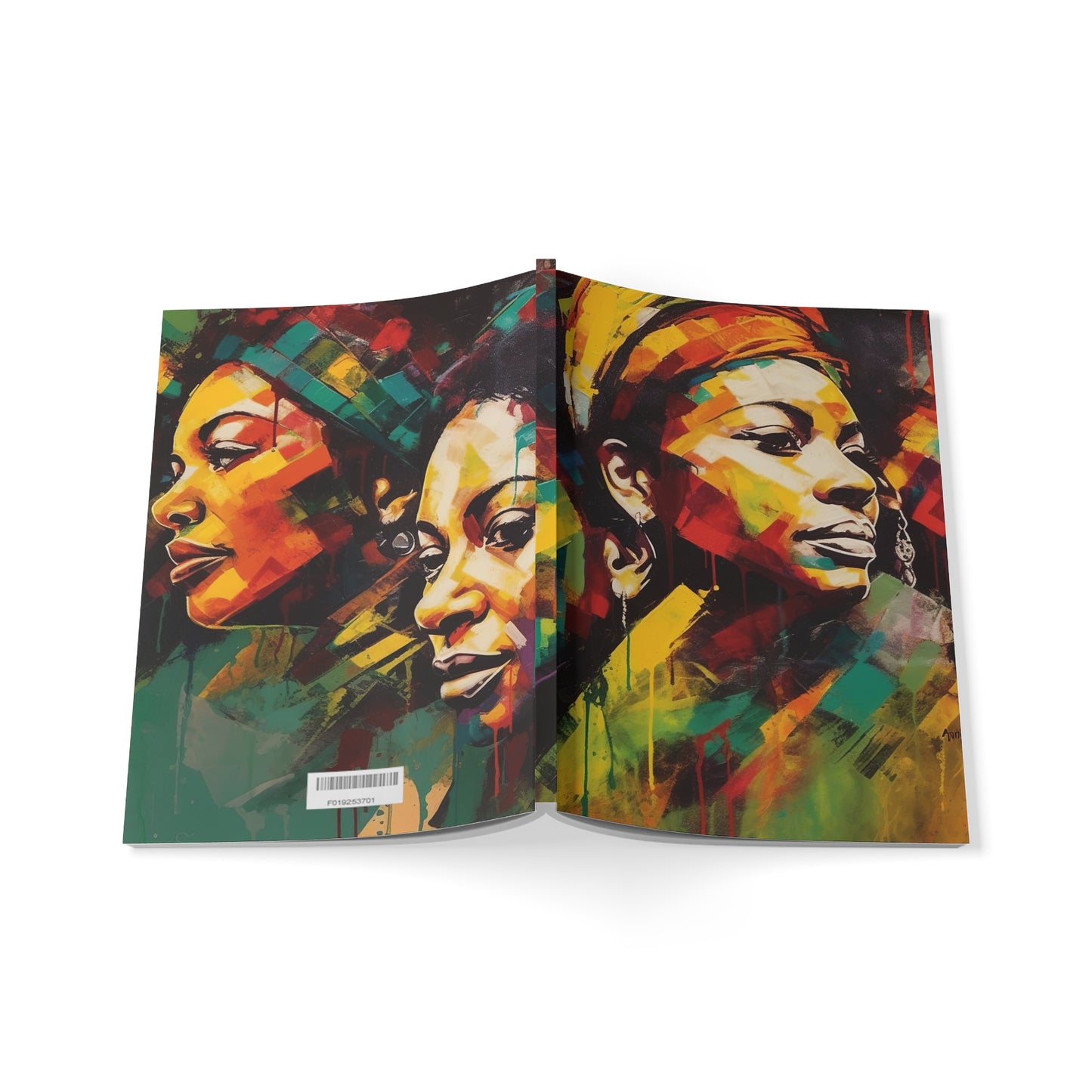 Black Lives Women Softcover Notebook, A5