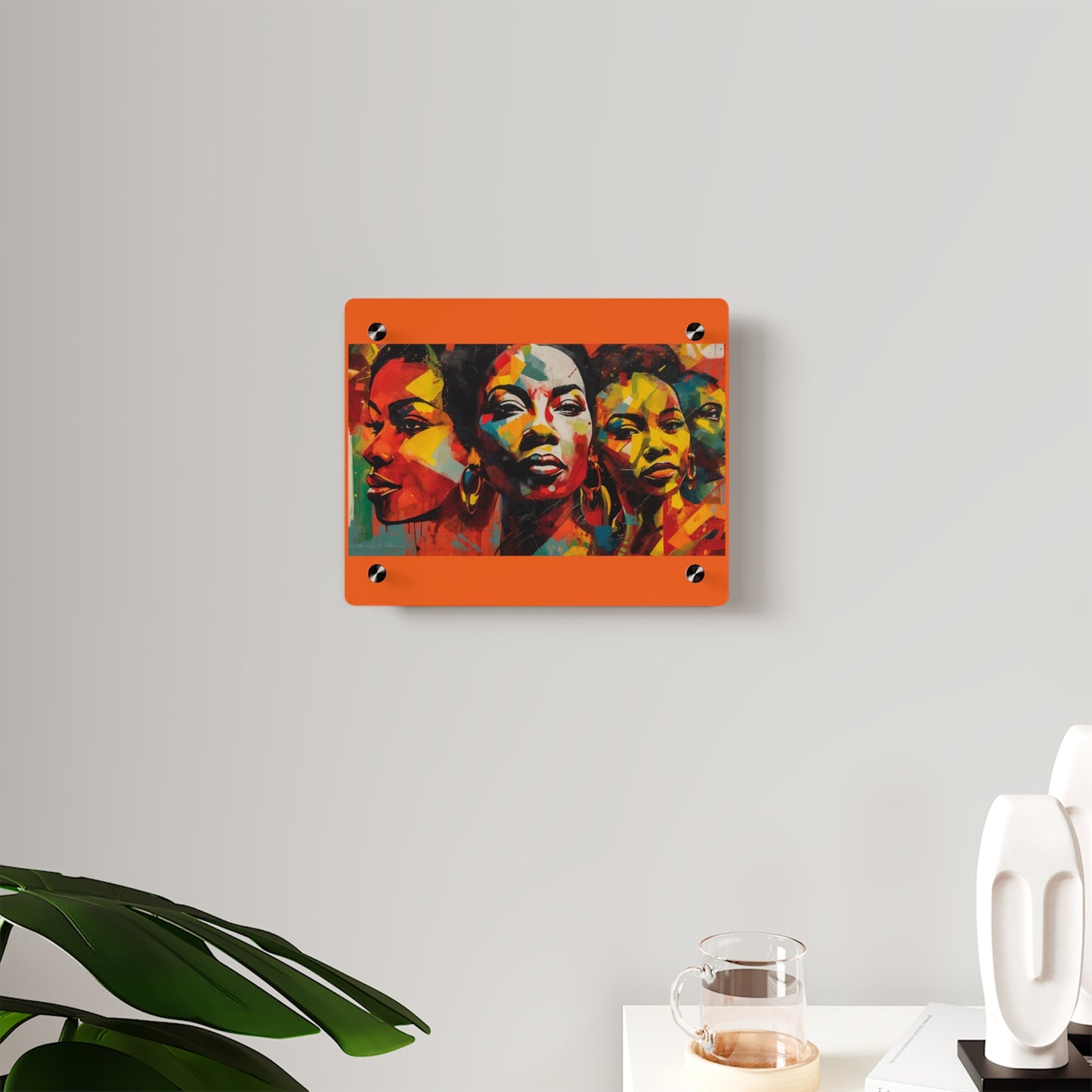 Acrylic Wall Art Panels: Black Lives Trilogy of Women