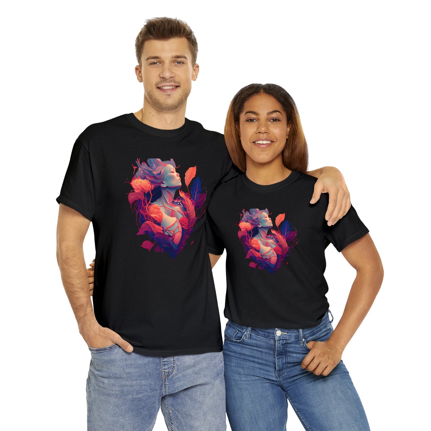 Lady of Hearts Unisex Heavy Cotton T-Shirt