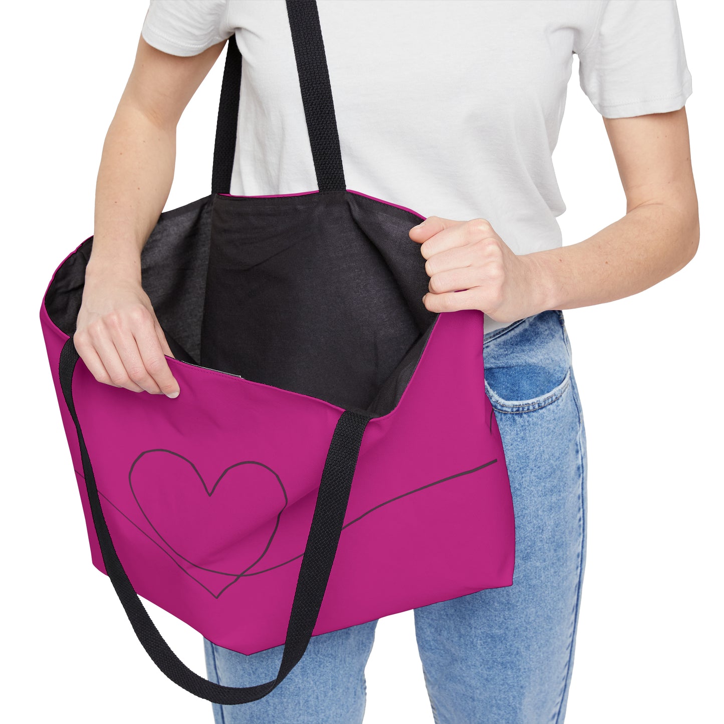 Fuschia Women's Weekender Tote Bag