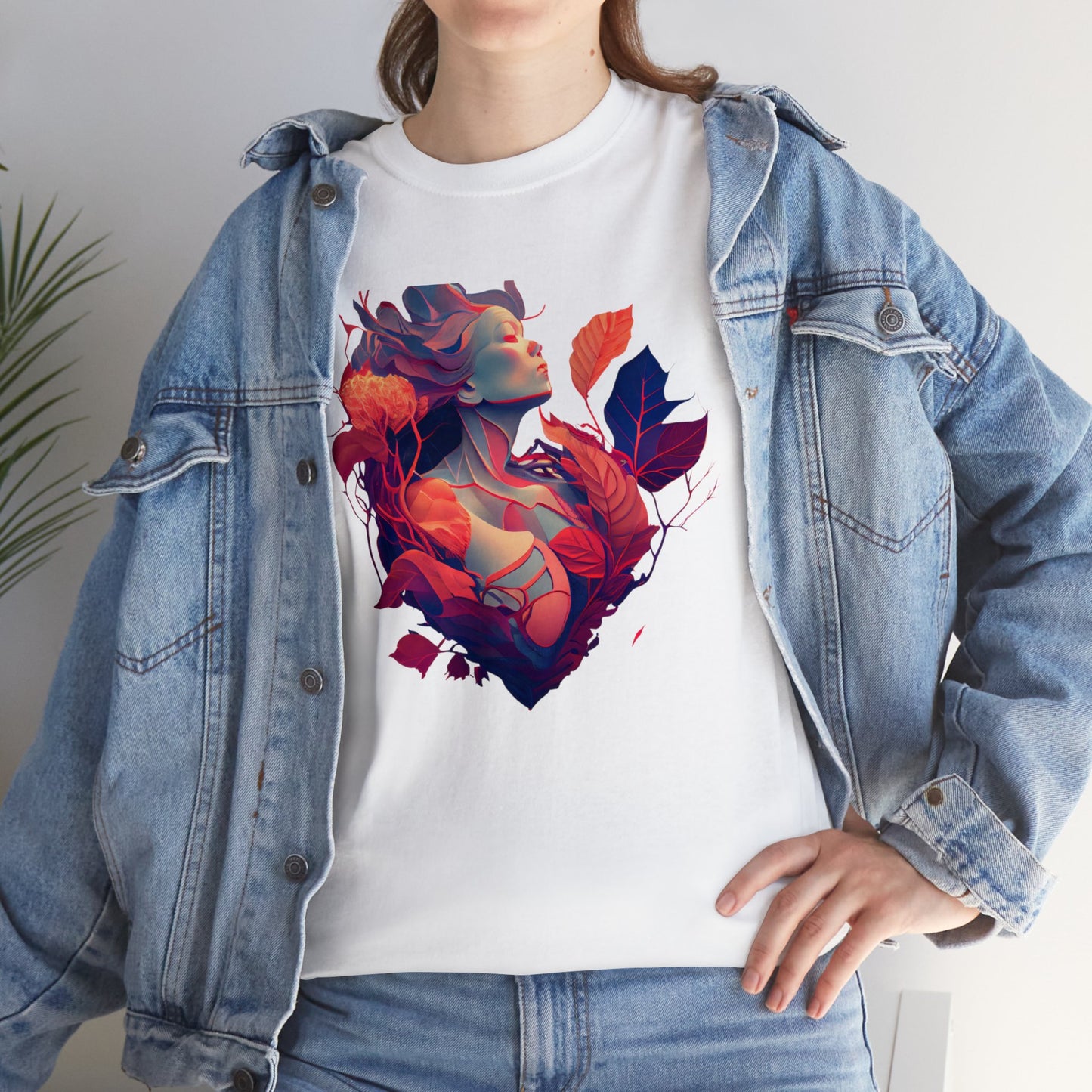 Lady of Hearts Unisex Heavy Cotton T-Shirt