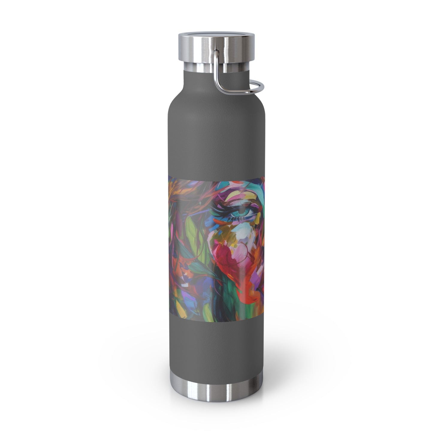 Printed Lady Copper Vacuum Insulated Bottle, 22oz