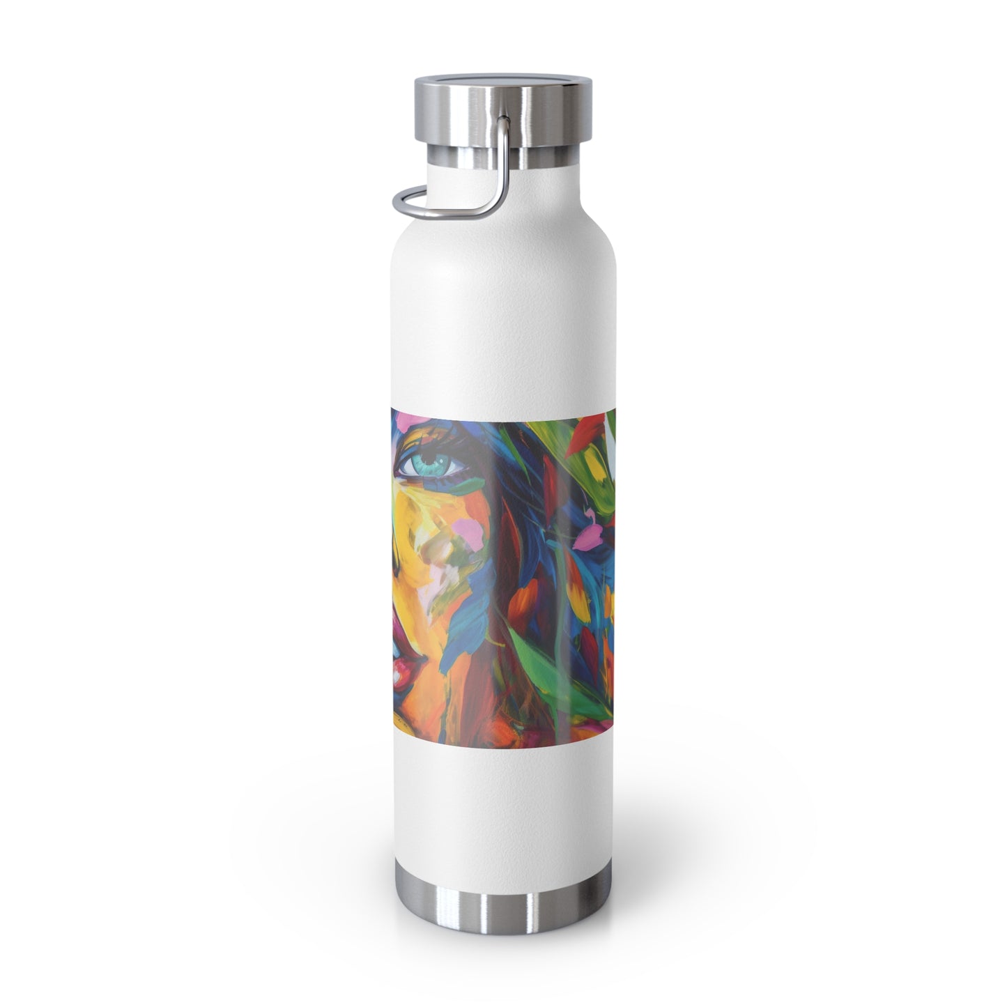 Printed Lady Copper Vacuum Insulated Bottle, 22oz