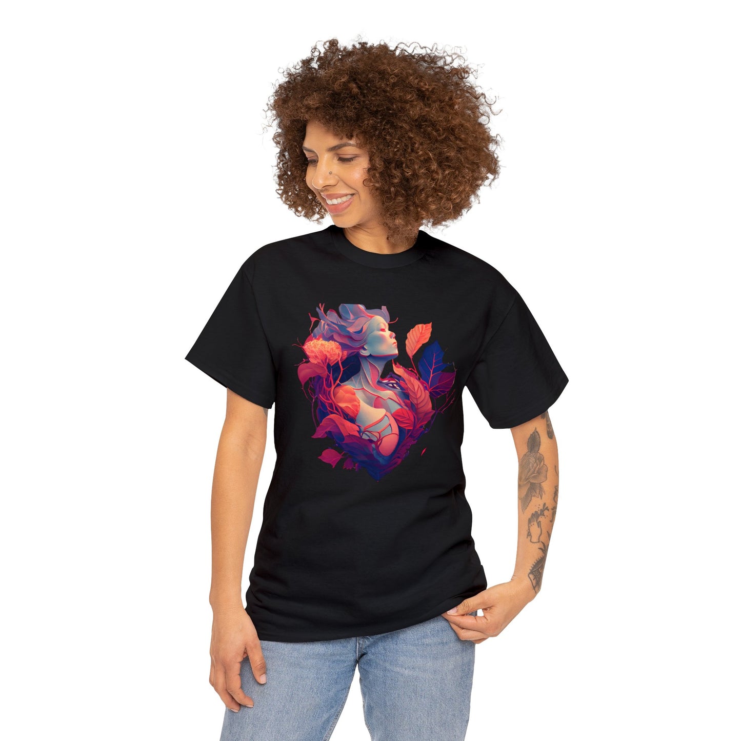 Lady of Hearts Unisex Heavy Cotton T-Shirt