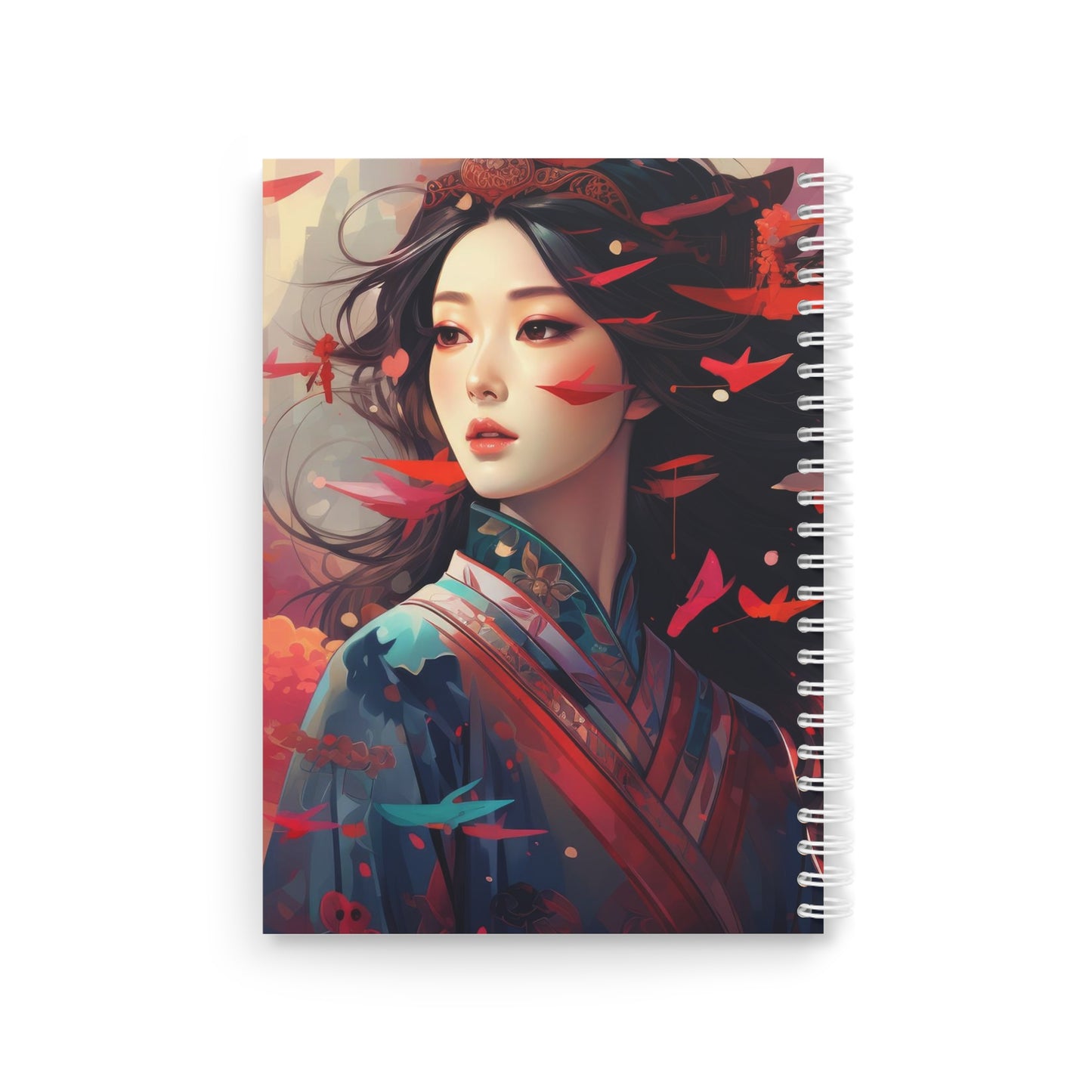 Mulan Theme Inspired  Spiral Notebook