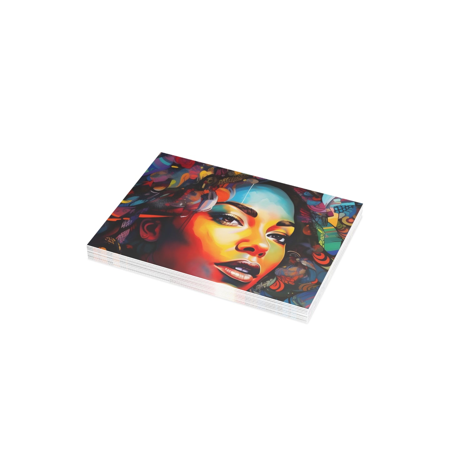 Force of Nature Colourful Postcards and Envelopes