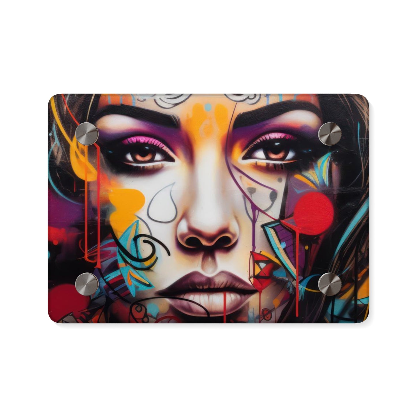 Lady of the Matrix Acrylic Wall Art Panels