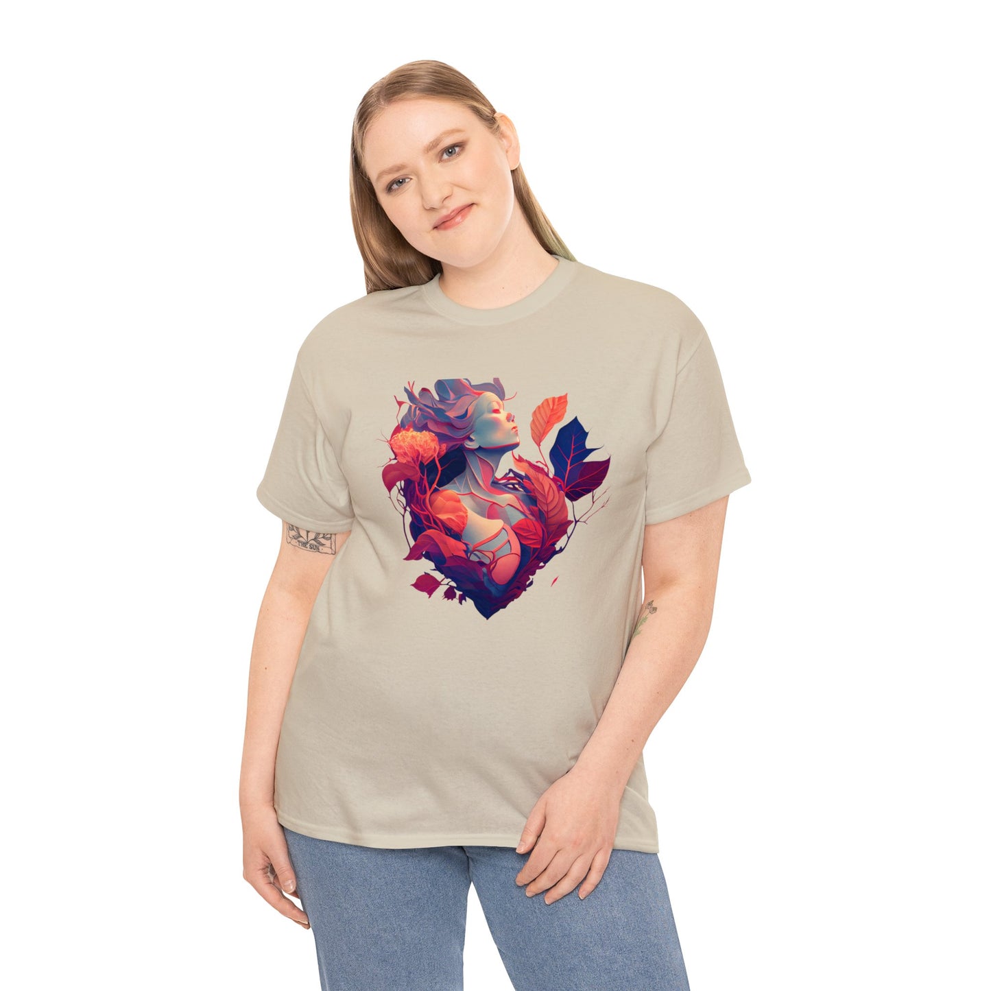 Lady of Hearts Unisex Heavy Cotton T-Shirt