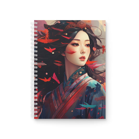 Mulan Theme Inspired  Spiral Notebook