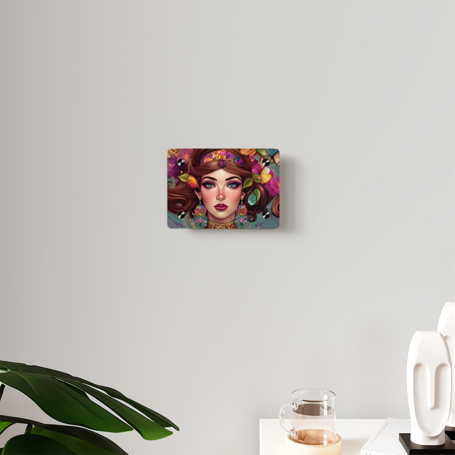 Lady  Spring Acrylic Wall Art Panels