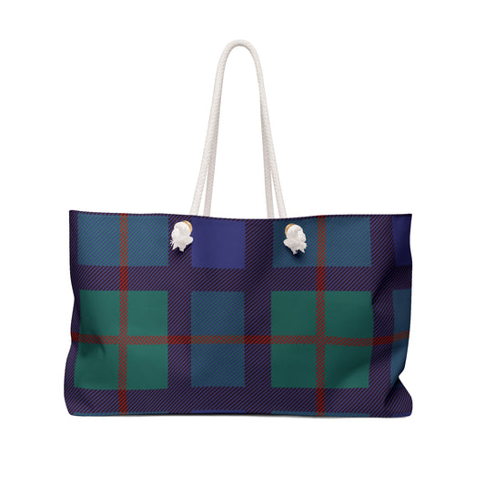 Large Tartan Weekender Bag