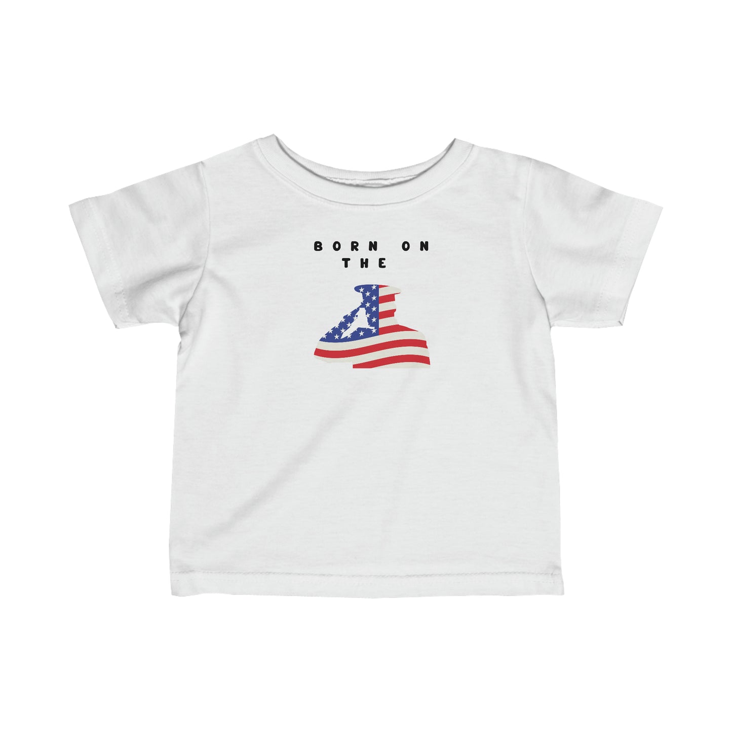 Infants Fine Jersey 4th July T-Shirt