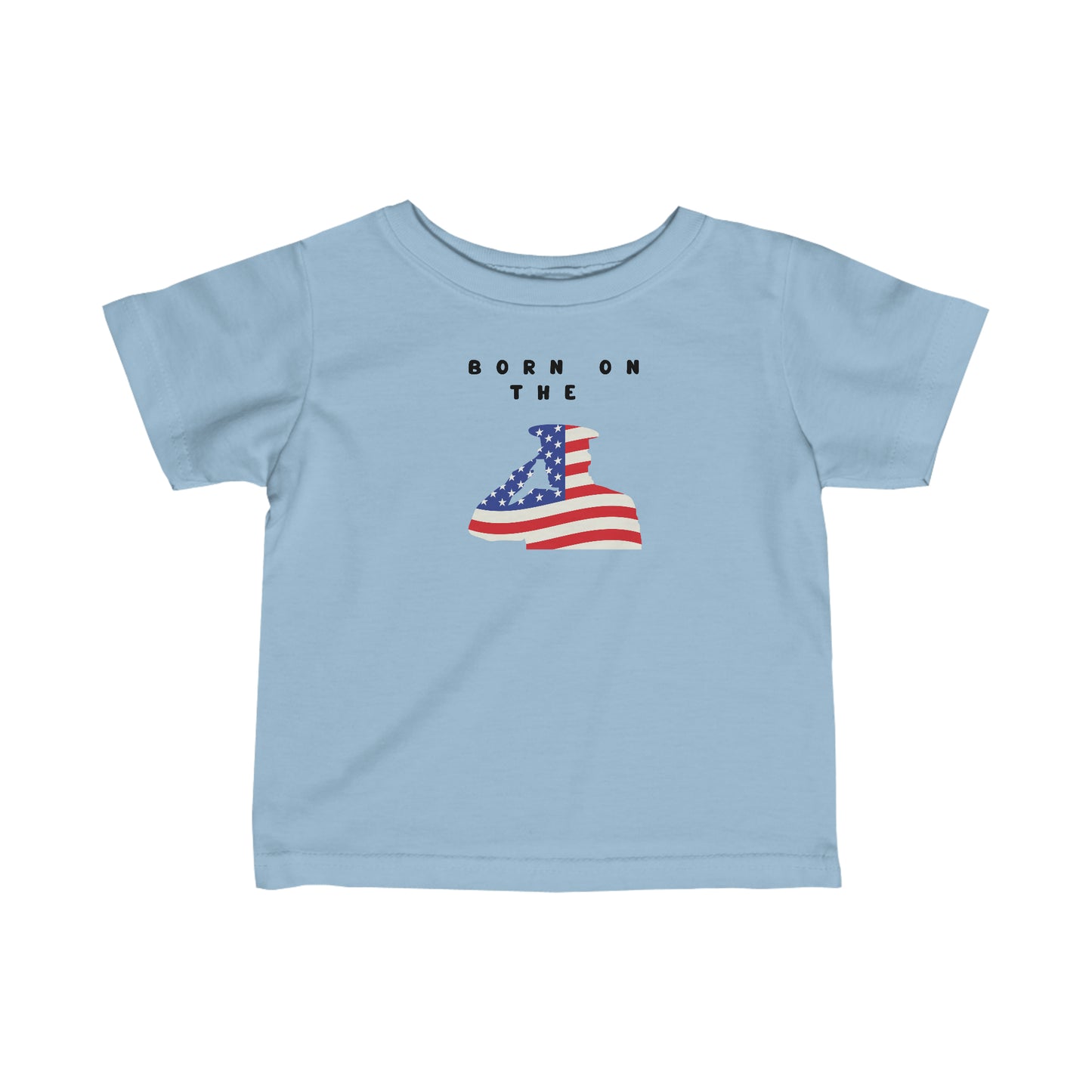 Infants Fine Jersey 4th July T-Shirt