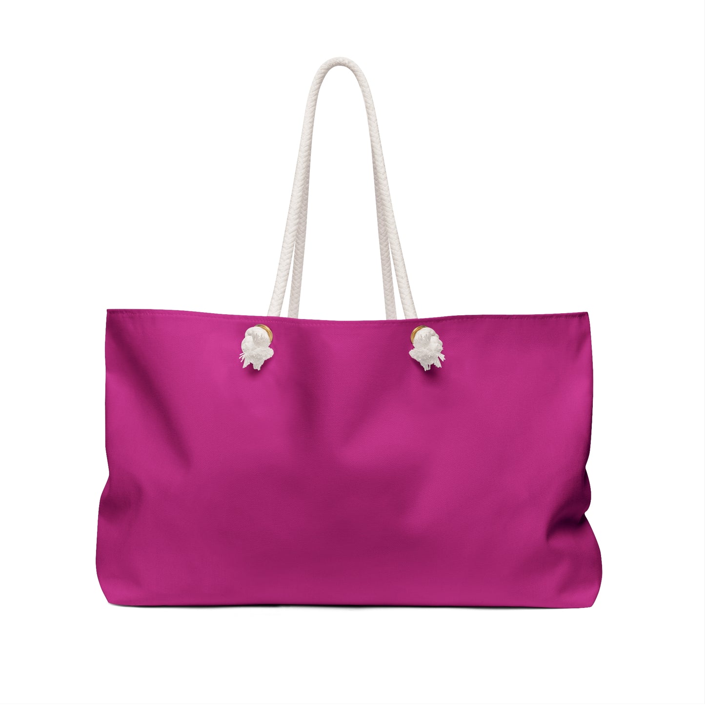 Fuschia Weekender Bag, Just Keep Moving Forward