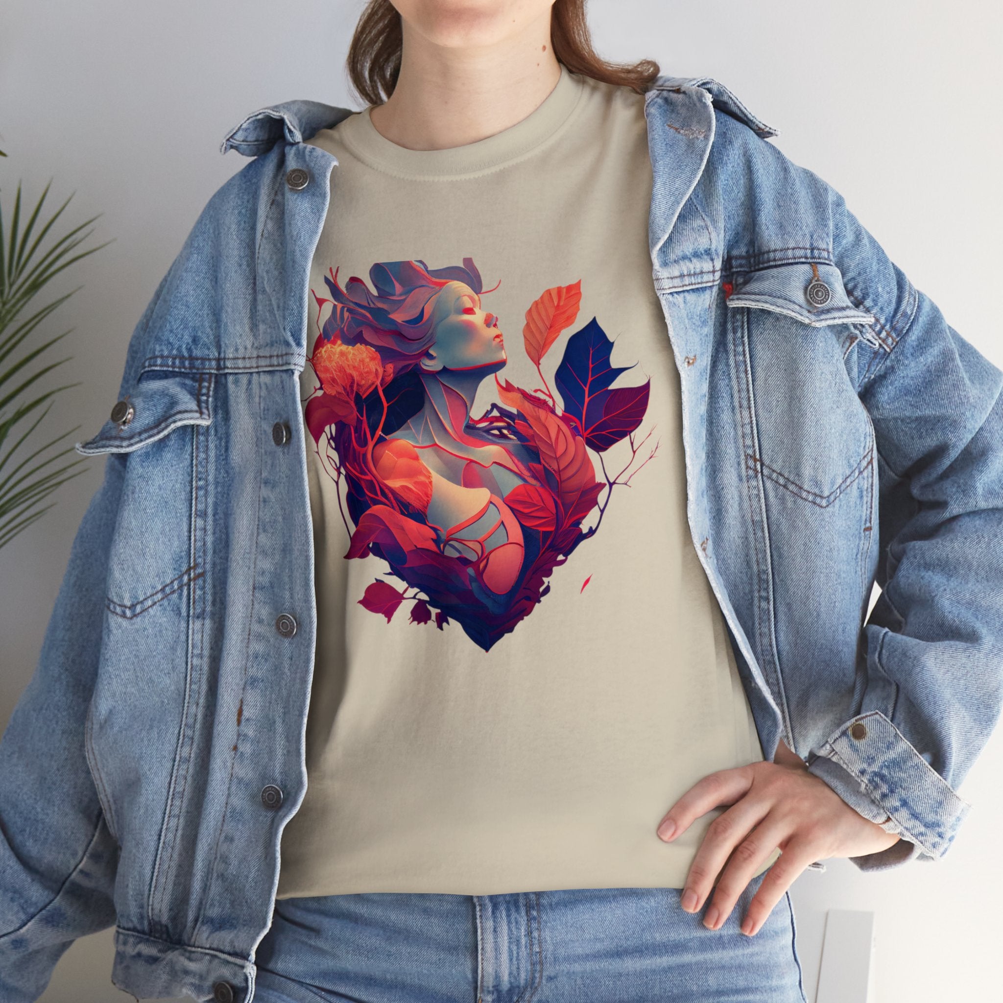 Lady of Hearts Unisex Heavy Cotton T-Shirt
