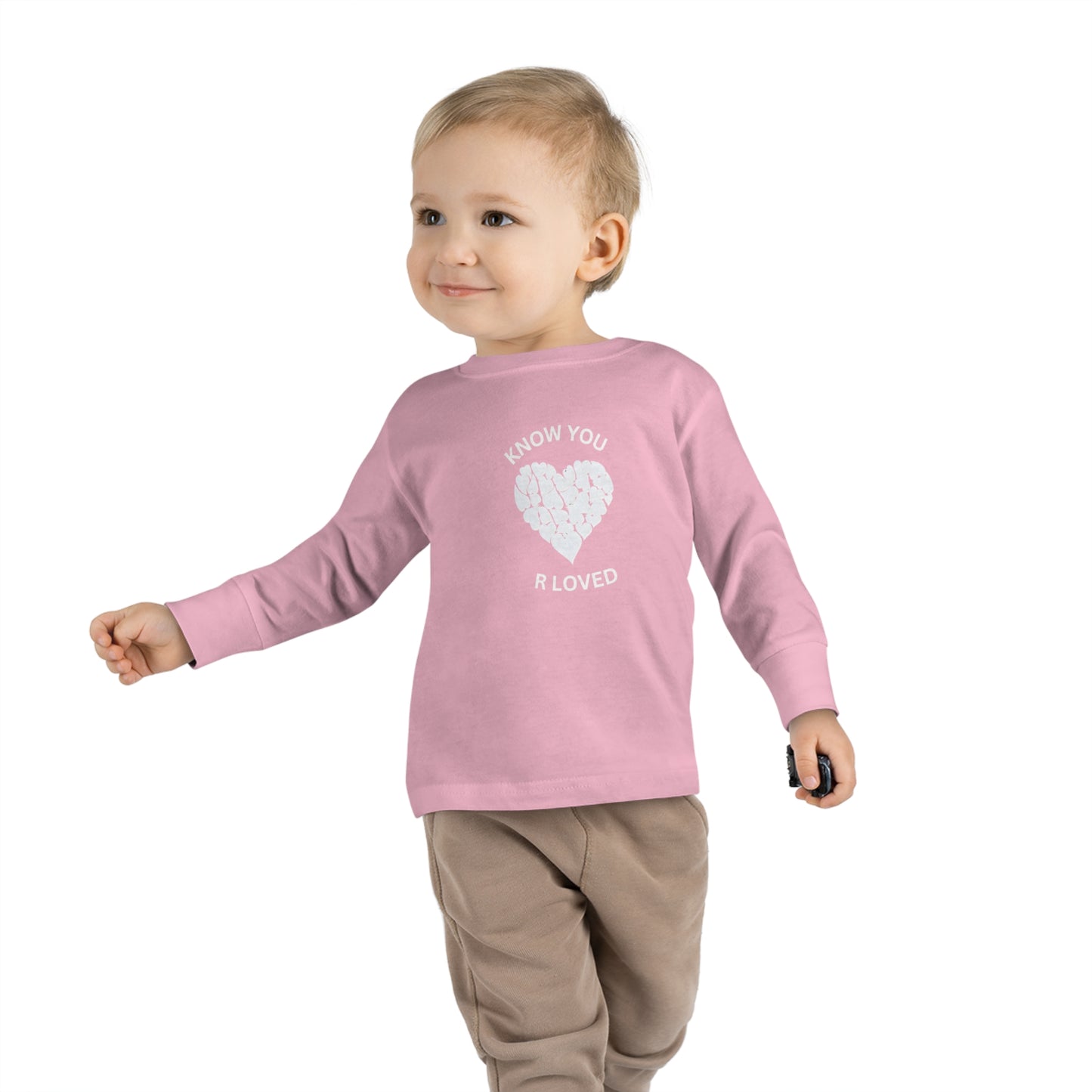 Know You  R Love Toddler Long Sleeve  T-shirt