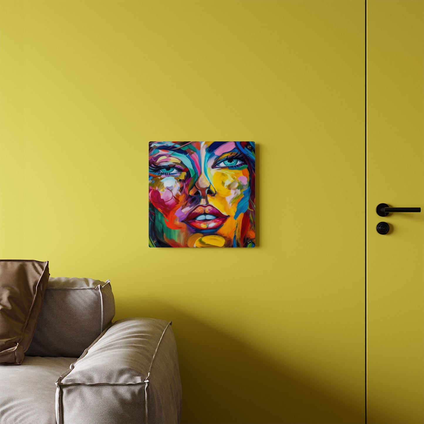 Colourful Lady Acrylic Wall Art Panels