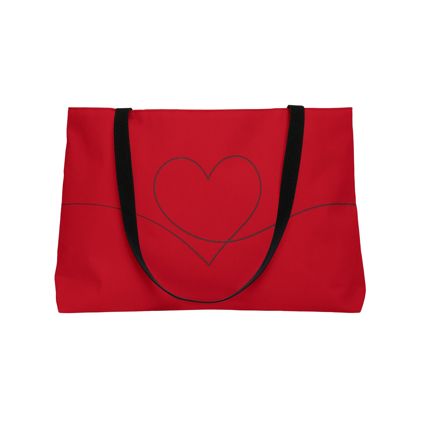 Red Women's Weekender Tote Bag