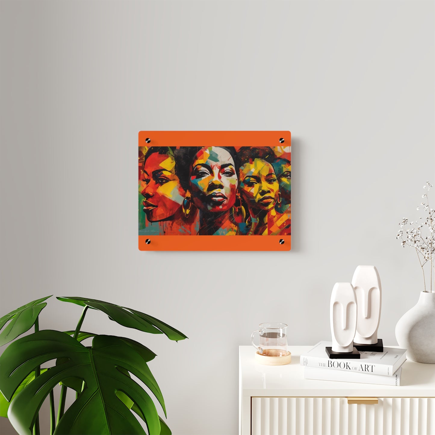 Acrylic Wall Art Panels: Black Lives Trilogy of Women