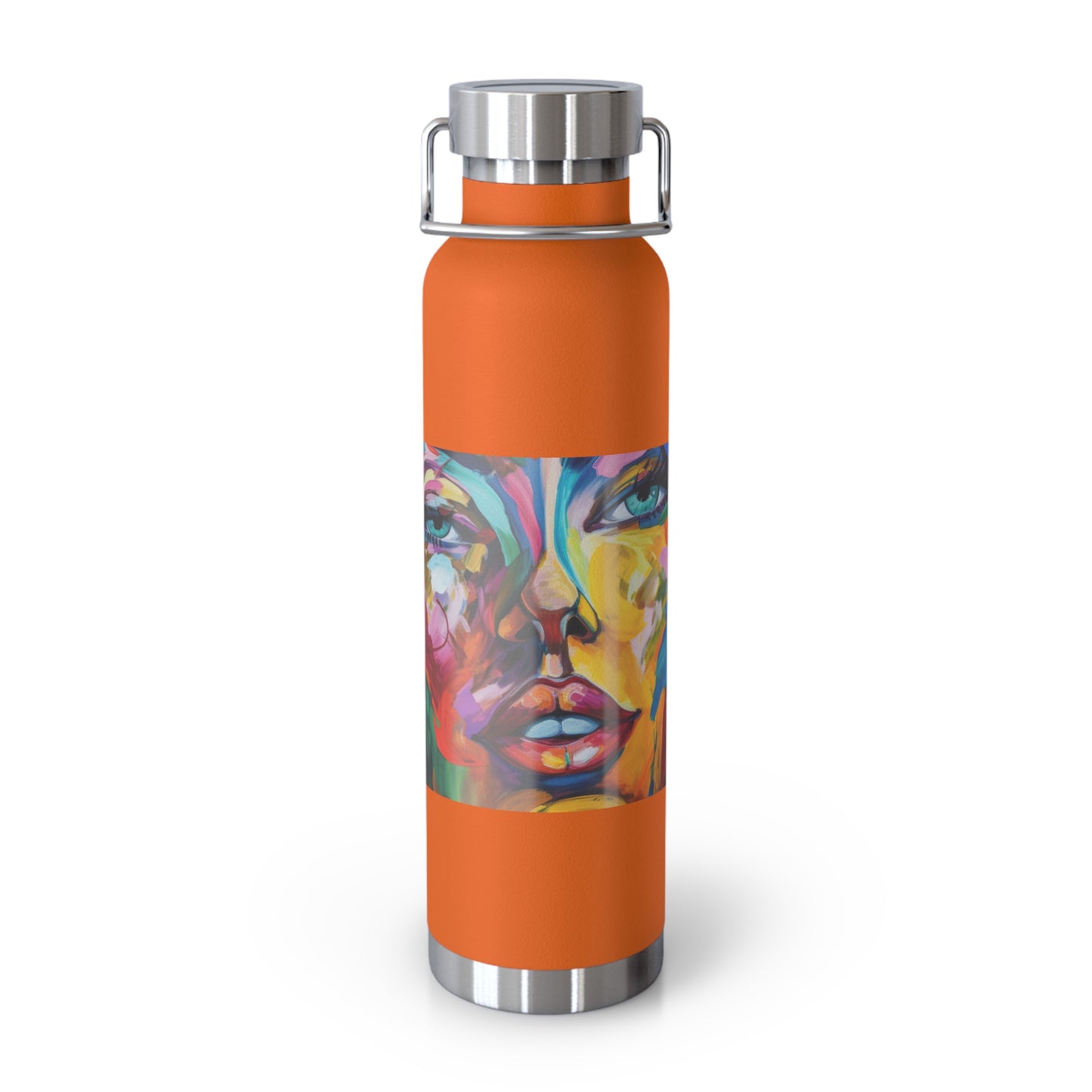 Printed Lady Copper Vacuum Insulated Bottle, 22oz