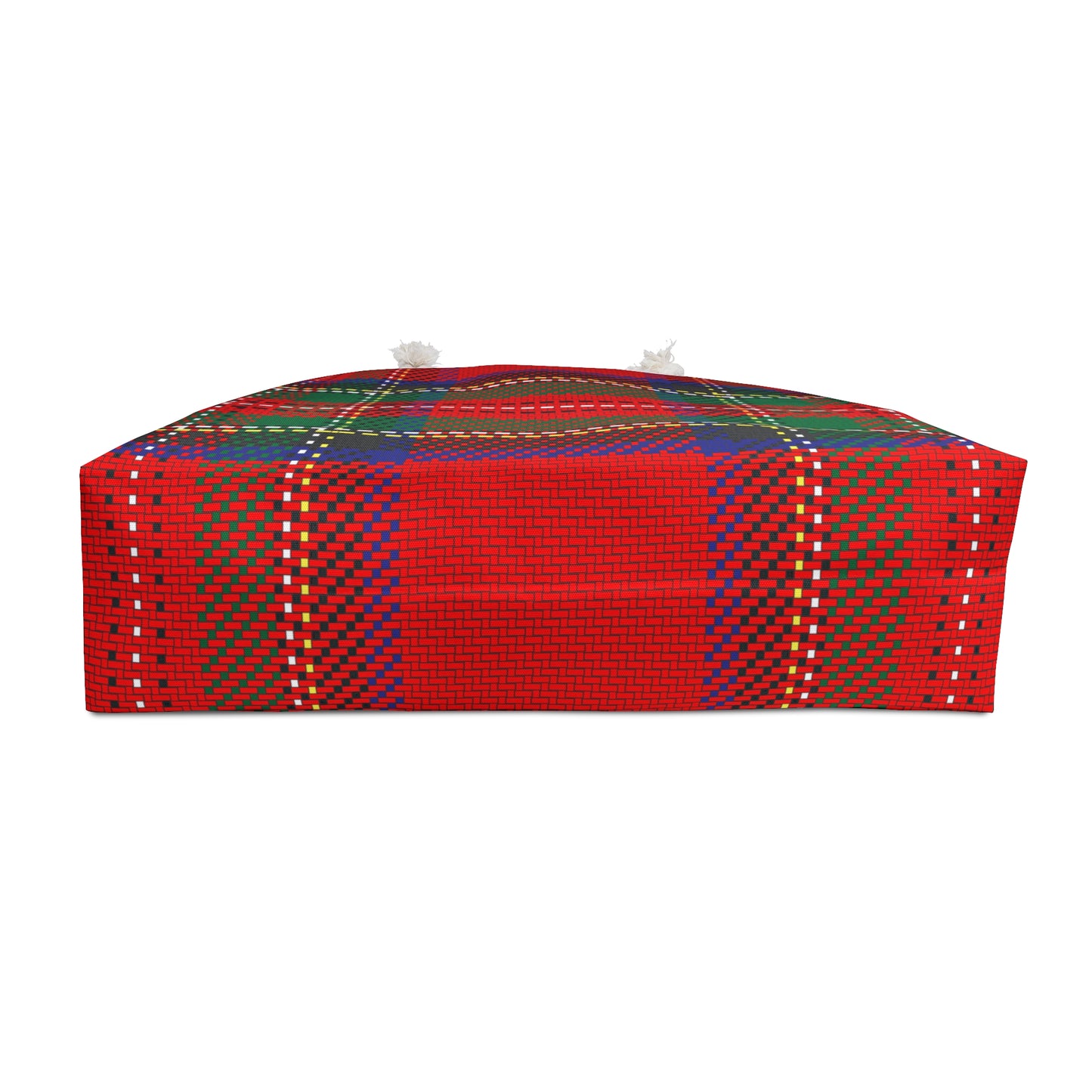 Large  Red Tartan Weekender Bag