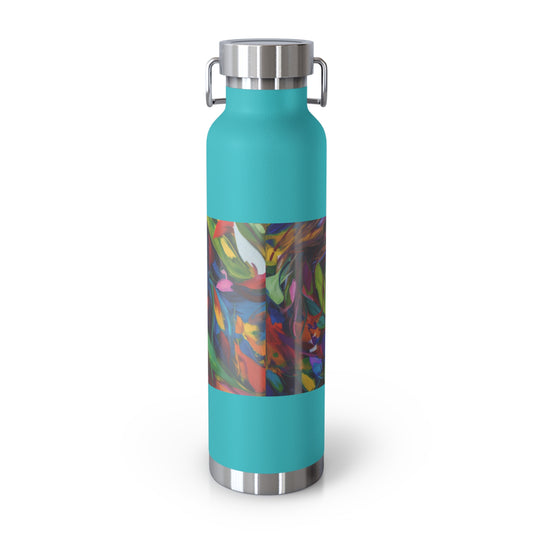 Printed Lady Copper Vacuum Insulated Bottle, 22oz