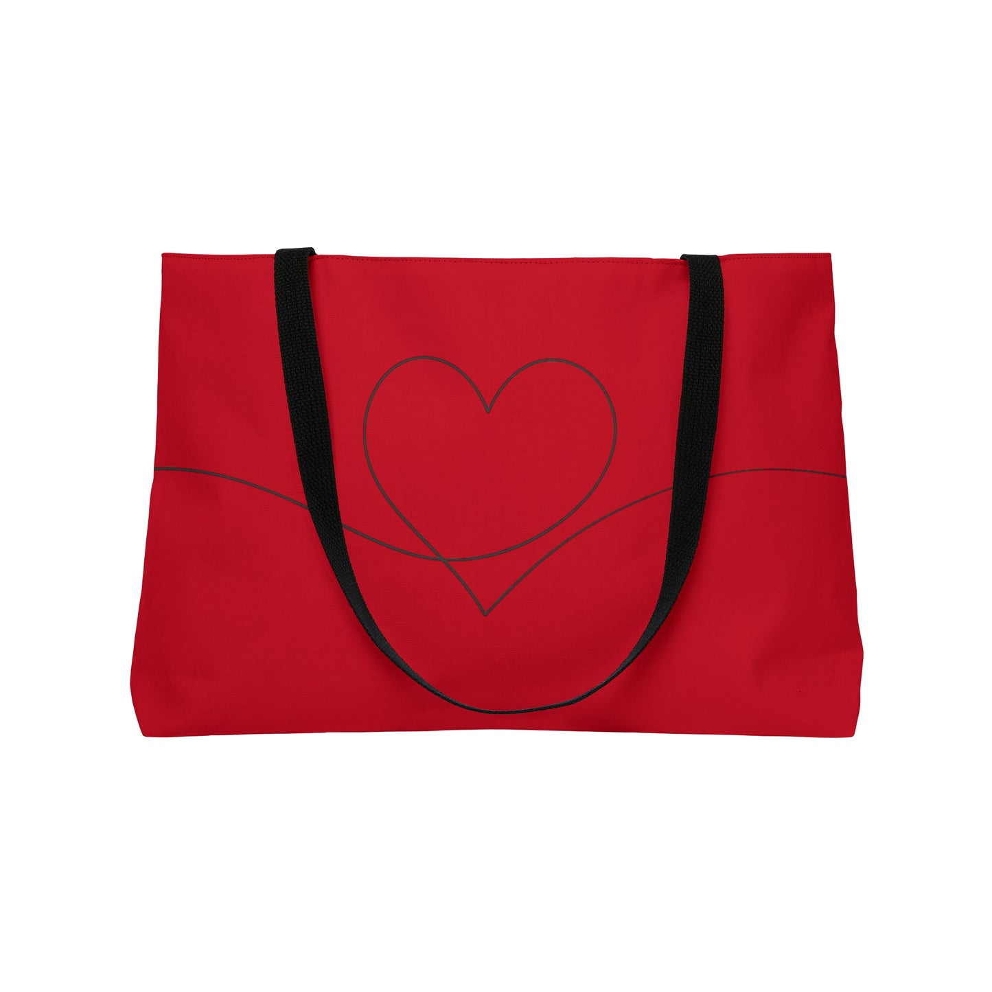 Red Women's Weekender Tote Bag