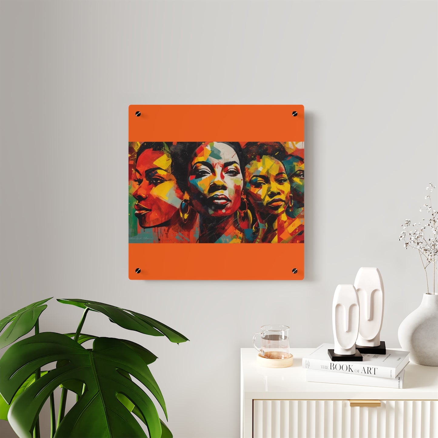 Acrylic Wall Art Panels: Black Lives Trilogy of Women