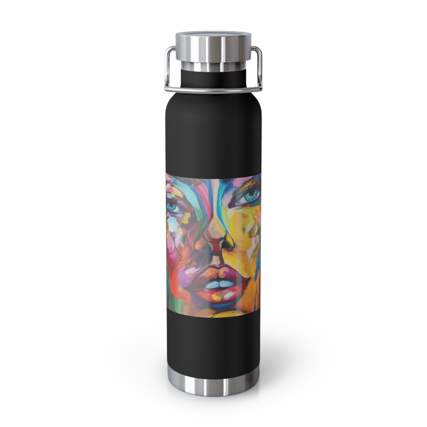 Printed Lady Copper Vacuum Insulated Bottle, 22oz