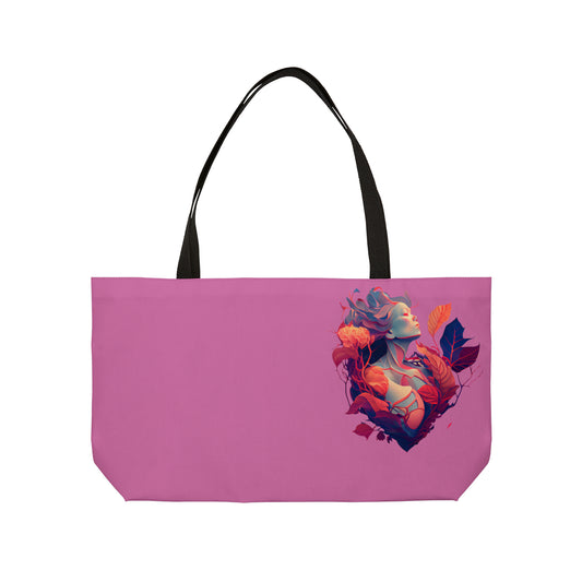 Lady of Hearts Weekender Tote Bag