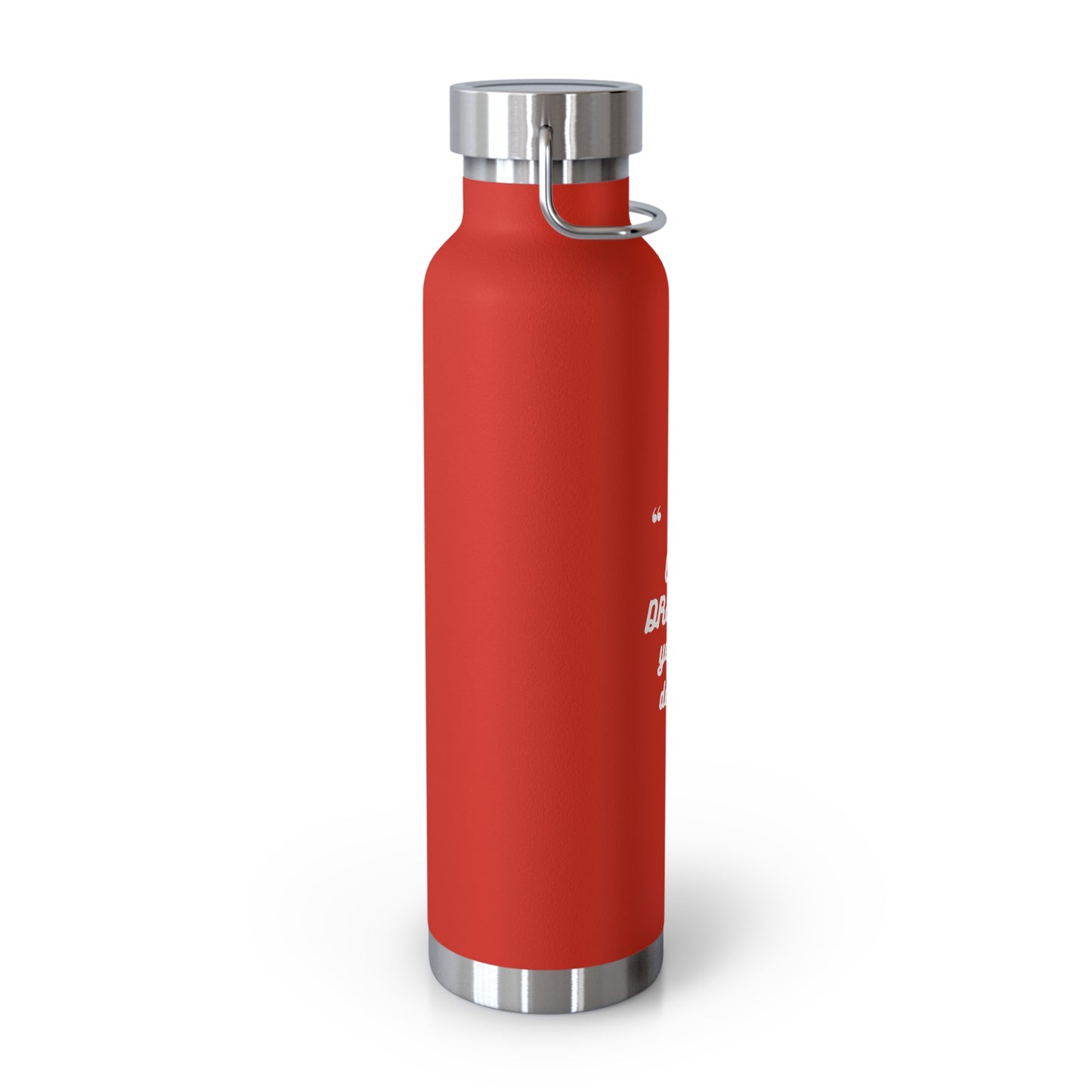 Inspirational Copper Vacuum Insulated Bottle, 22oz