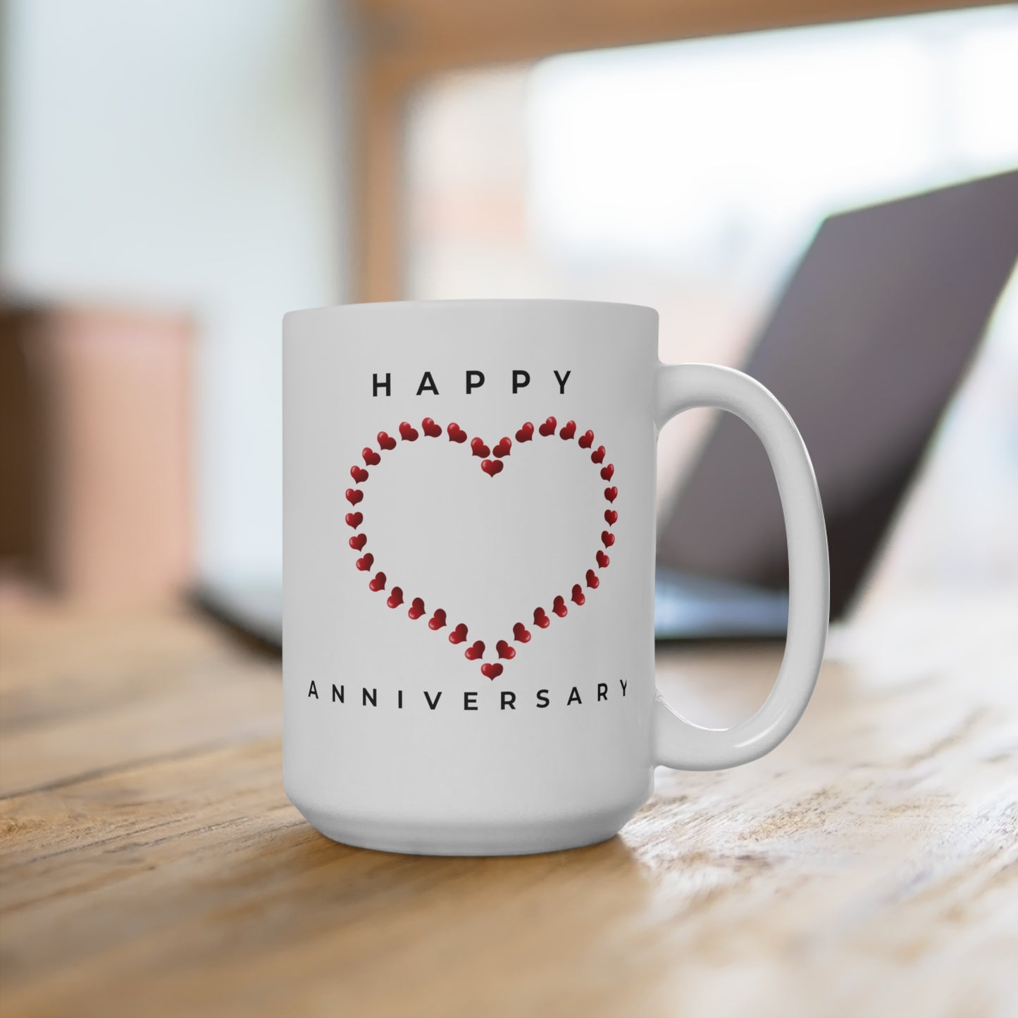 Happy Anniversary Mug 15oz